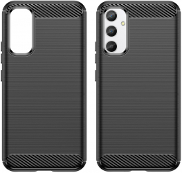Husa pentru Realme 10 Pro protectie din silicon flexibil Carbon Negru HUR-BBL7537 