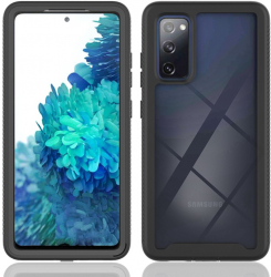 Husa pentru Samsung Galaxy A54 Defense360 Pro si Folie Ecran Negru-Transparent KOF-BBL7428 