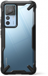 Husa pentru Xiaomi 12T/12T Pro Fusion-X Negru KOF-BBL7557 
