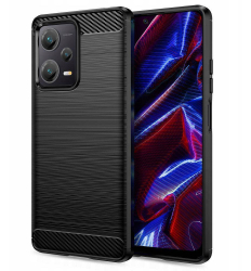 Husa pentru Xiaomi Redmi Note 12 / Poco X5 Bibilel Carbon Design Negru KOF-BBL7829 