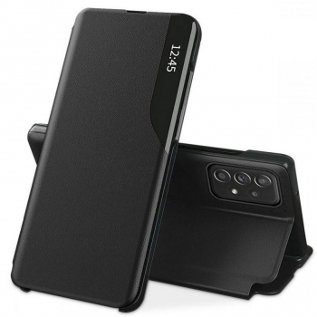 Husa protectie pentru Samsung Galaxy A33 5G Smart View Flip Cover Negru MON-BBL7873 