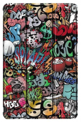 Husa tip carte pentru Apple iPad Air 4 2020 / Air 5 2022 piele ecologica Urban Vibe Multicolor KOF-BBL7688