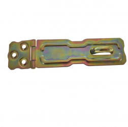 Incuietoare aplicata cu ochi de blocare pentru inchidere cu lacat 112x31mm Metal zincat TCL-BBL7639 