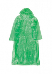 Pelerina ploaie Bibilel poncho cu gluga marime universala Verde MAX-BBL7712 