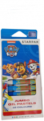 Set de 12 creioane cerate cu licenta Paw Patrol Multicolor MAX-BBL7730
