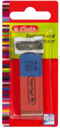 Set radiera si ascutitoare Herlitz Multicolor MAX-BBL7727