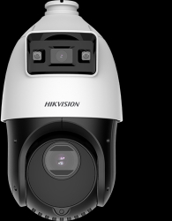 TandemVu DarkFighter si ColorVu - PTZ IP 4MP lentila 2.8mm si 4.8120mm 25X WL 30m IR 100m Audio Alarma - HIKVISION DS-2SE4C425MWG-E1 