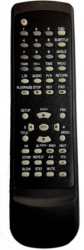 Telecomanda pentru DVD Vortex Material ABS Functionare pe baterii Modern Negru 