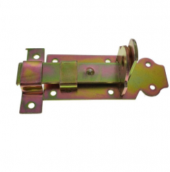 Zavor aplicat cu tija plata si orificii blocare 100mm Metal zincat TCL-BBL7640