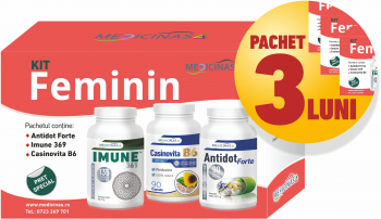 3 x Kit Feminin - regleza functiile hormonale si sistemul imunitar 