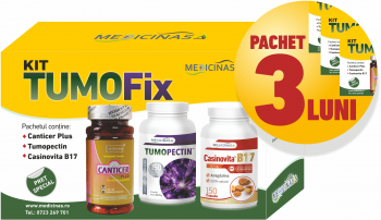 3 x Kit Tumofix - impedica formarea tumoilor + Gratuit Cartea Ce mananci ca sa combati cancerul 