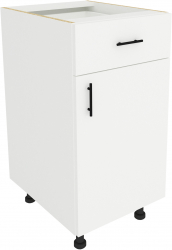 Corp Baza haaus 1 Sertar 1 Usa Alb 40 x 50 x 80 cm 