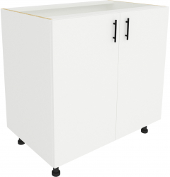 Corp Baza haaus 2 Usi Alb 80 x 50 x 80 cm 