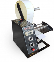 Dispenser semi-automat etichete 220V afisaj LED negru 