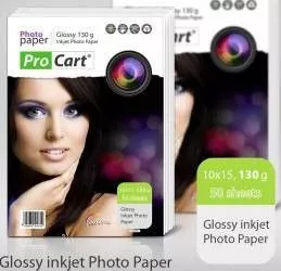 Hartie Procart FOTO Glossy 130g 10x15 