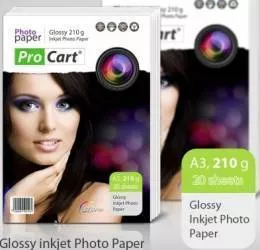 Hartie Procart FOTO Glossy 210g A3 