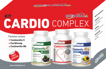 Kit Cardio - pentru sustinerea functiilor cardiovasculare Medicinas 
