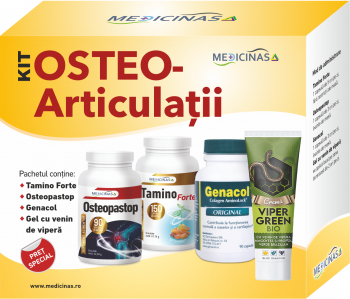 Kit Osteo - Articulatii - sustine sistemul osos si articulatiile 