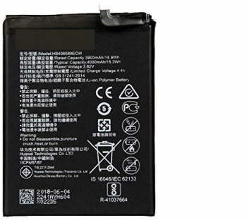 Acumulator pentru Huawei P40 Lite E / Mate 9 / Y7 Prime 2019 / Y7 2019 HB406689ECW 4000 mAh 