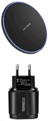 Incarcator Wireless 15W slim pad SUPER FAST CHARGE Smart Sensor 