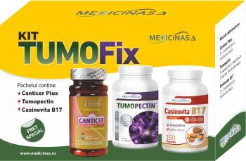 Kit Tumofix - impedica formarea tumoilor + Gratuit Cartea Ce mananci ca sa combati cancerul 