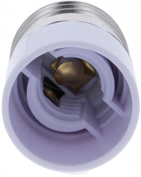 Adaptor pentru becuri convertor de la E27 la E14 Alb 