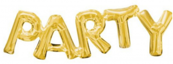 Balon pentru petrecere model Party Gold 