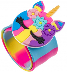 Bratara pentru copii model Unicorn Multicolor 