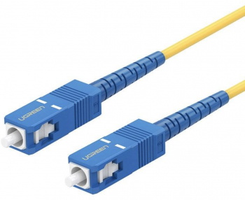 Cablu fibra optica pentru conectare retea SC-SC Singlemode 3 m Galben 