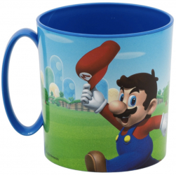 Cana cu personaj Super Mario 350ml material plastic Multicolor 