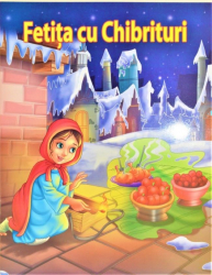 Carte pentru copii cu povestea Fetita cu chibrituri 8 pagini A4 Multicolor