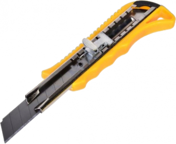 Cutter cu rezerva de 10 lame si cutie pentru depozitarea acestora inclusa Multicolor 