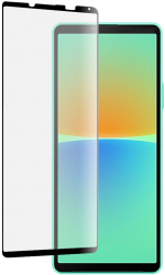 Folie compatibila cu Sony Xperia 1 IV fullscreen sticla securizata 9H Negru Transparent 