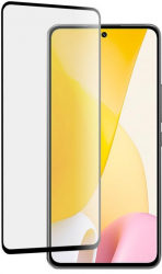 Folie compatibila Xiaomi 12 Lite full display Negru-transparent 