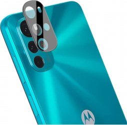 Folie pentru camera foto compatibila cu Motorola Moto G22 sticla securizata Negru-transparenta 