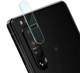 Folie pentru camera foto compatibila cu Sony Xperia 1 III Sticla securizata 9H Transparenta 