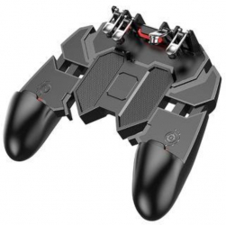 Gamepad cu triggere pentru smartphone compatibil Android si iOS Negru 