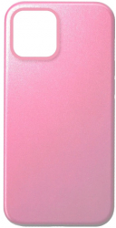Husa compatibila cu iPhone 12 Mini material piele ecologica Premium Roz 