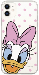 Husa compatibila cu iPhone 13 personaj Disney cu model Daisy silicon Pink 