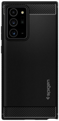 Husa compatibila cu Samsung Galaxy Note 20 Ultra model Carbon Design Black 