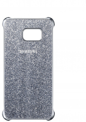 Husa compatibila cu Samsung Galaxy S6 Edge Plus Glitter Case Silver 