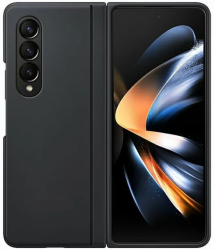 Husa compatibila cu Samsung Galaxy Z Fold 4 cu inel din policarbonat Black 