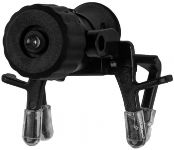 Lampa LED reglabila pentru citit sau alte hobbyuri prindere pe ochelari Black 