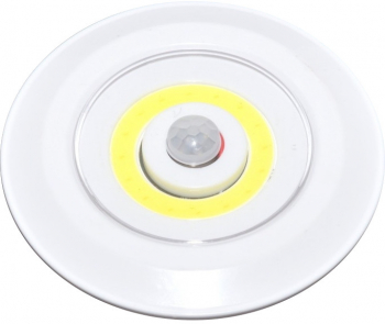 Mini Lampa cu senzor de prezenta si LED COB 4.5V 0-5W Alb 