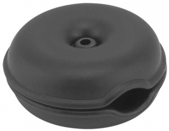 Organizator din cauciuc pentru cabluri diametru 7 cm Negru 
