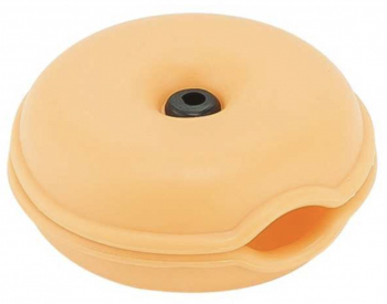 Organizator din cauciuc pentru cabluri diametru 7 cm Orange 