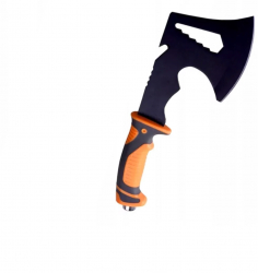 Secure din otel carbon cu maner ergonomic acoperit cu silicon si teaca de depozitare inclusa Multicolor 