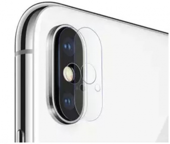 Set cu 2 folii pentru camera foto compatibile cu iPhone XS MAX sticla securizata 9H Transparent 