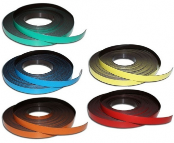Set cu benzi magnetice autoadezive dimensiune 5 bucati 100 x 1 x 0.85 cm Multicolor 
