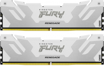 Memorie Kingston FURY Renegade White 32GB DDR5 6400MHz CL32 Dual Channel Kit KF564C32RWK2-32 